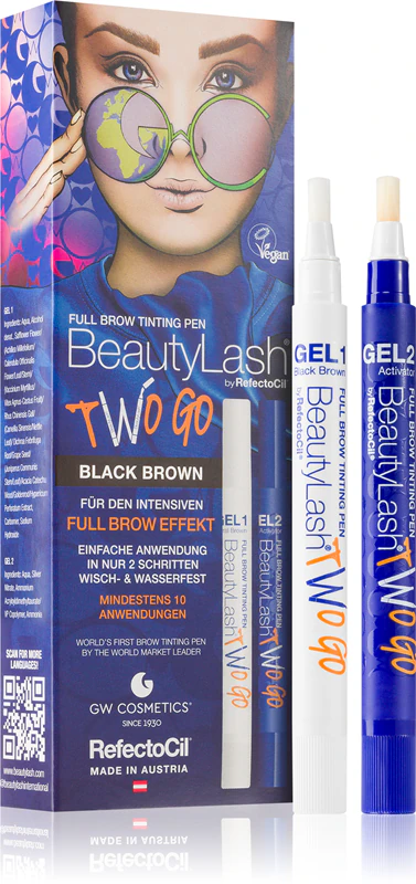 beautylash full brow tinting pen natural brown