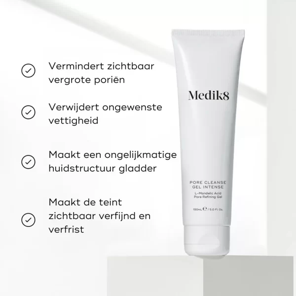 medik8 pore cleanse gel intense 150ml