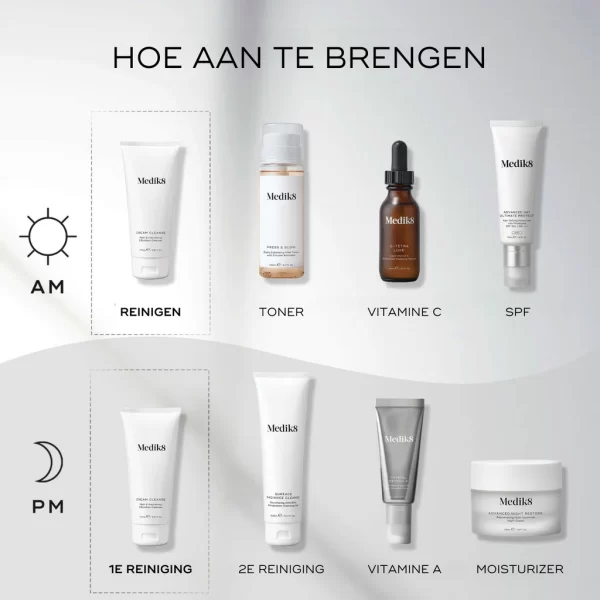 medik8 cream cleanse gezichtsreiniger 175 ml