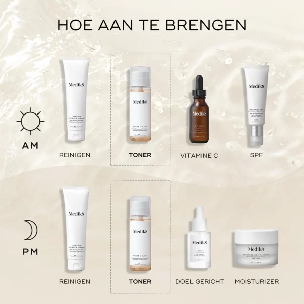 medik8 press & glow 200ml