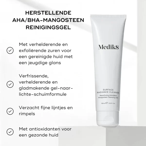 medik8 surface radiance cleanse 150ml