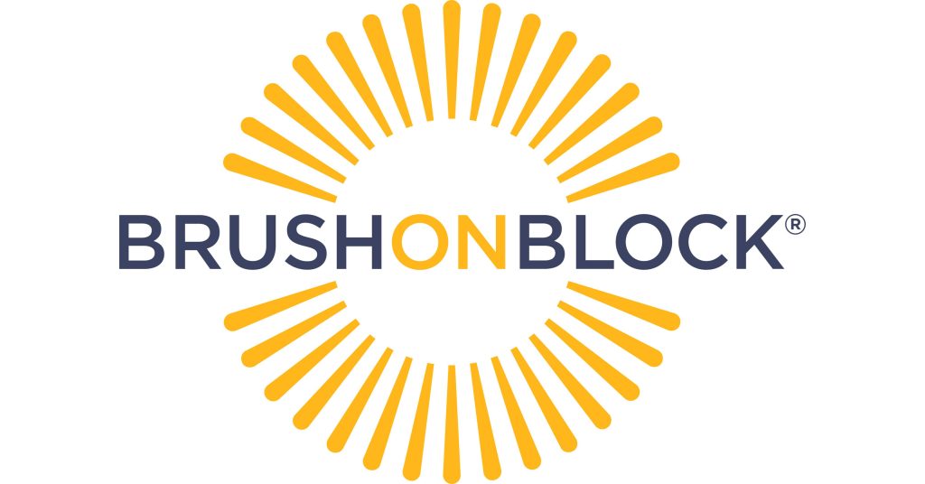 brush on block logo